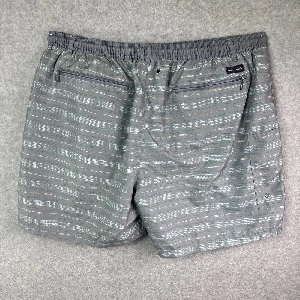 Southern Marsh Swim Trunks Men's 2XL Striped 5.5